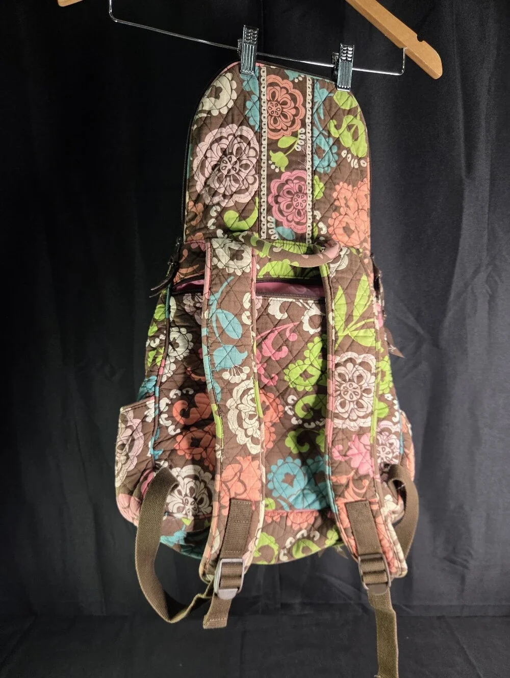 Vera Bradley Vintage Lola Print Backpack